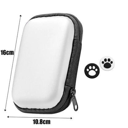 4 in 1 For R36S/R35S Screen Protector Tempered Glass Film & Game Console Storage Bag EVA Portable Protective Case For R36S/R35S