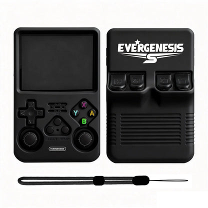 R36S Protective Case Set for R36S Handheld Game Console Silicone Cover EVA Carrying Bag Screen Protector Thumb Grips Accessories