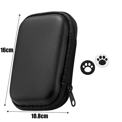 4 in 1 For R36S/R35S Screen Protector Tempered Glass Film & Game Console Storage Bag EVA Portable Protective Case For R36S/R35S