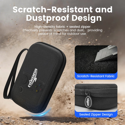 R36S Protective Case Set for R36S Handheld Game Console Silicone Cover EVA Carrying Bag Screen Protector Thumb Grips Accessories