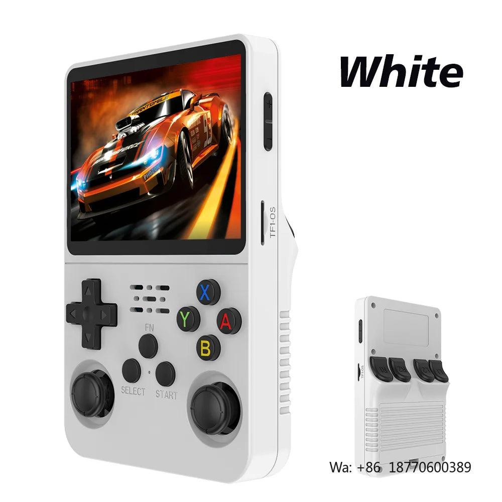 NAVOBUY R36S 3.5 Inch Retro Handheld Game Console 128GB Handheld Pocket Video
