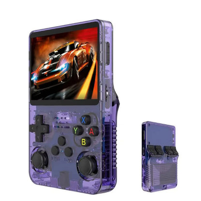 NAVOBUY R36S 3.5 Inch Retro Handheld Game Console 128GB Handheld Pocket Video